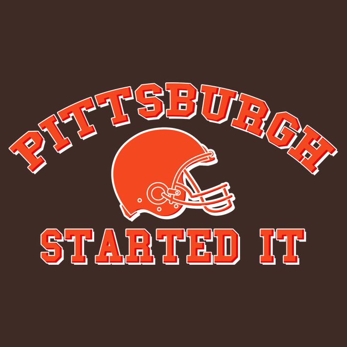 Pittsburgh Started It Football Beanie