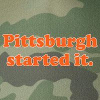 Pittsburgh Started It Funny Football Legacy Tie Dye Trucker Hat