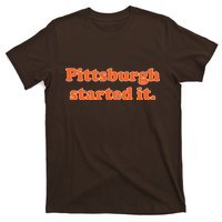 Pittsburgh Started It Funny Football T-Shirt