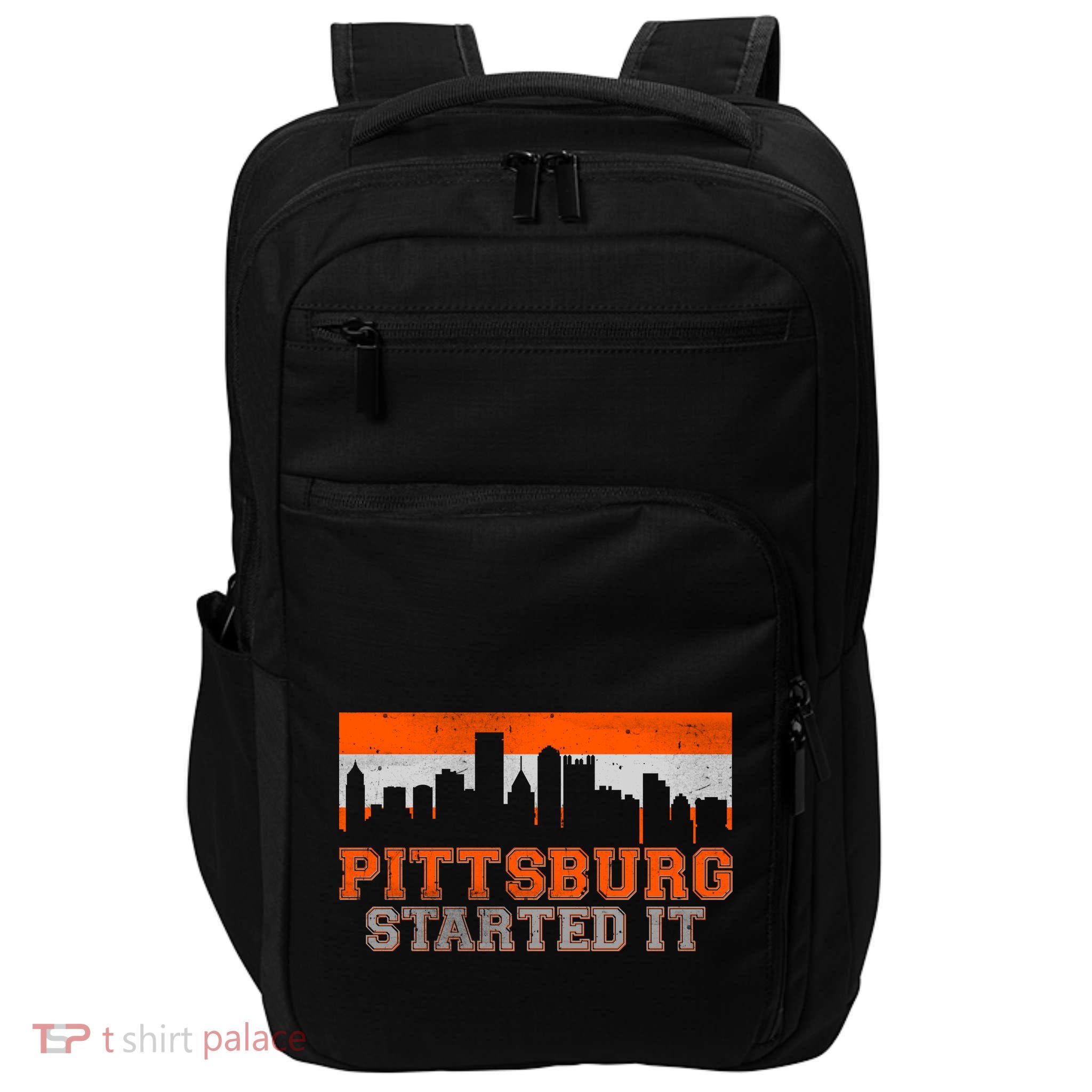 Pittsburgh Started It Skyline Impact Tech Backpack