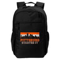 Pittsburgh Started It Skyline Backpack