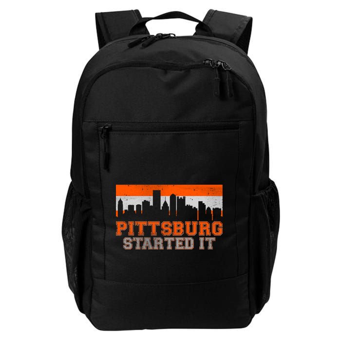 Pittsburgh Started It Skyline Backpack