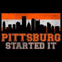 Pittsburgh Started It Skyline Backpack
