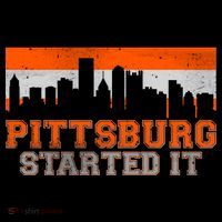 Pittsburgh Started It Skyline Mug