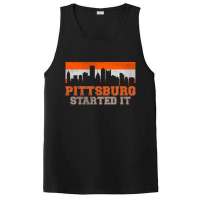 Pittsburgh Started It Skyline PosiCharge Competitor Tank