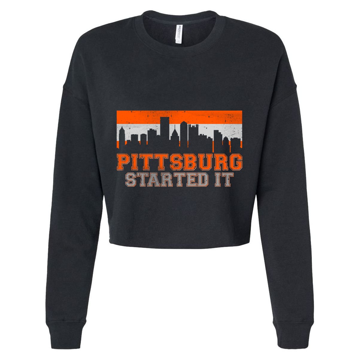 Pittsburgh Started It Skyline Kids Hoodie