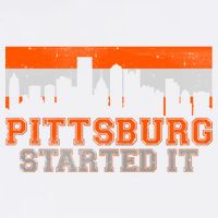 Pittsburgh Started It Skyline Garment-Dyed Sweatshirt