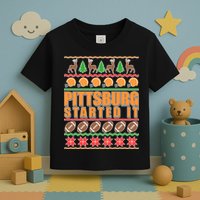 Pittsburgh Started It Ugly Christmas Sweater Toddler T-Shirt
