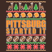 Pittsburgh Started It Ugly Christmas Sweater Cooling Performance Long Sleeve Crew