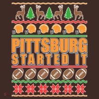 Pittsburgh Started It Ugly Christmas Sweater Poster