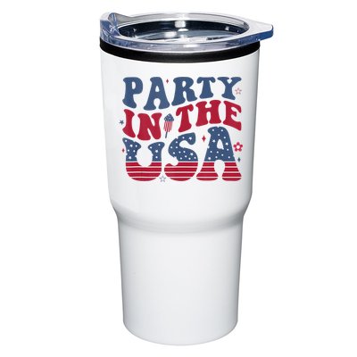 Party In Usa 4th Of July Flag American Tumbler