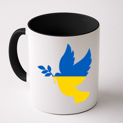 Peace In Ukraine Dove Mug