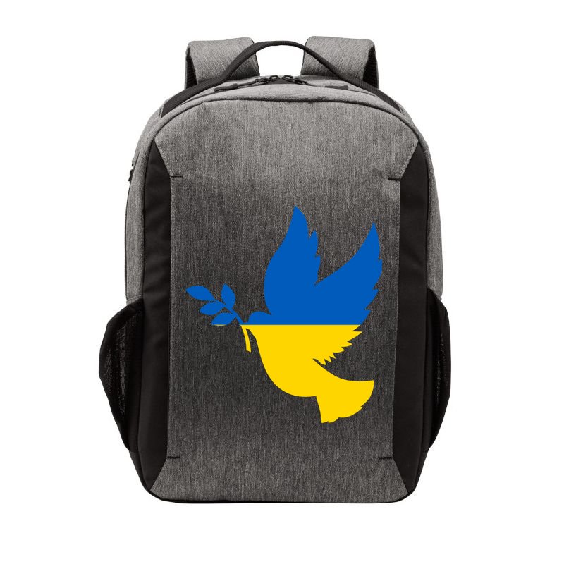 Peace In Ukraine Dove Vector Backpack