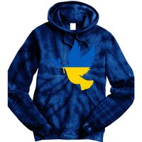 Peace In Ukraine Dove Tie Dye Hoodie