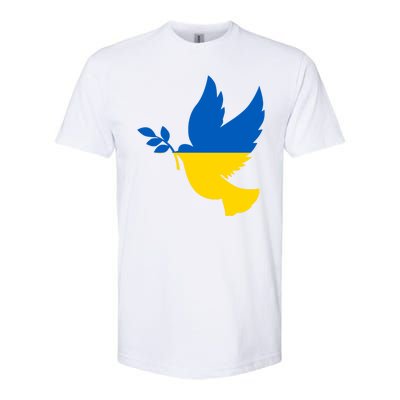 Peace In Ukraine Dove Softstyle® CVC T-Shirt