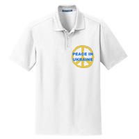 Peace In Ukraine Dry Zone Grid Polo