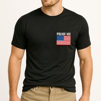 Police Ice  Us Immigration Agent Uniform Cooling Performance Crew T-Shirt