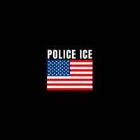 Police Ice  Us Immigration Agent Uniform Cooling Performance Crew T-Shirt