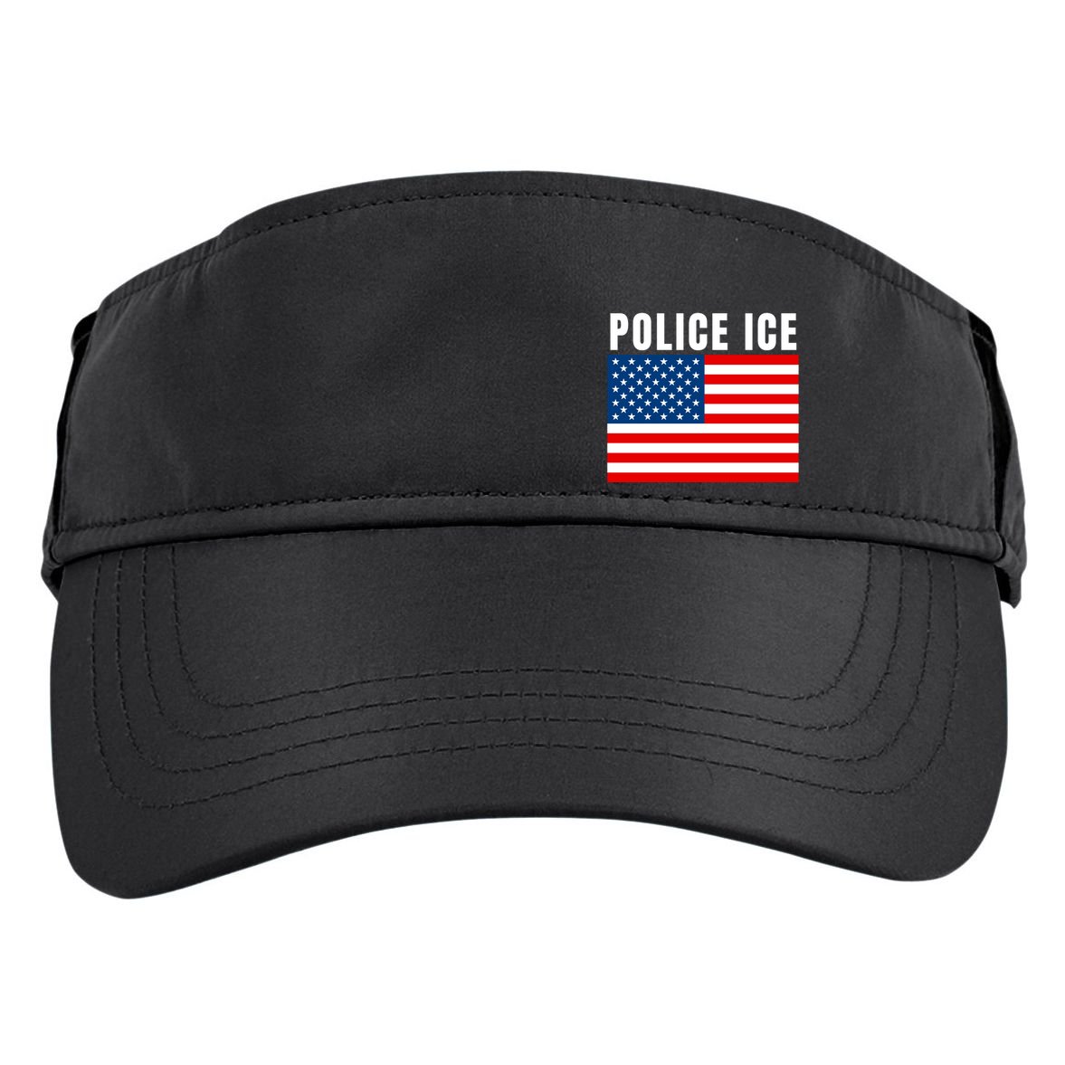 Police Ice  Us Immigration Agent Uniform Adult Drive Performance Visor
