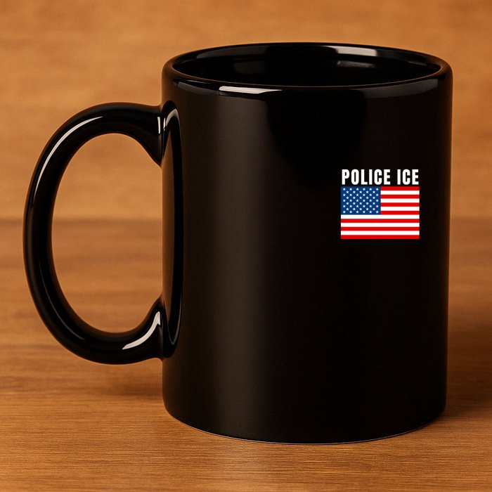 Police Ice  Us Immigration Agent Uniform 11oz C Handle Ceramic Mug