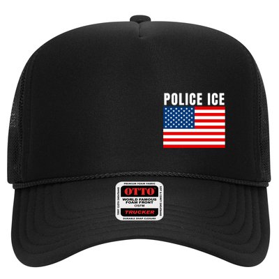 Police Ice  Us Immigration Agent Uniform Trucker Hat
