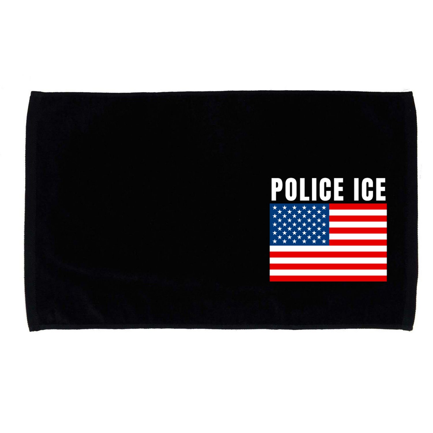 Police Ice  Us Immigration Agent Uniform Microfiber Hand Towel