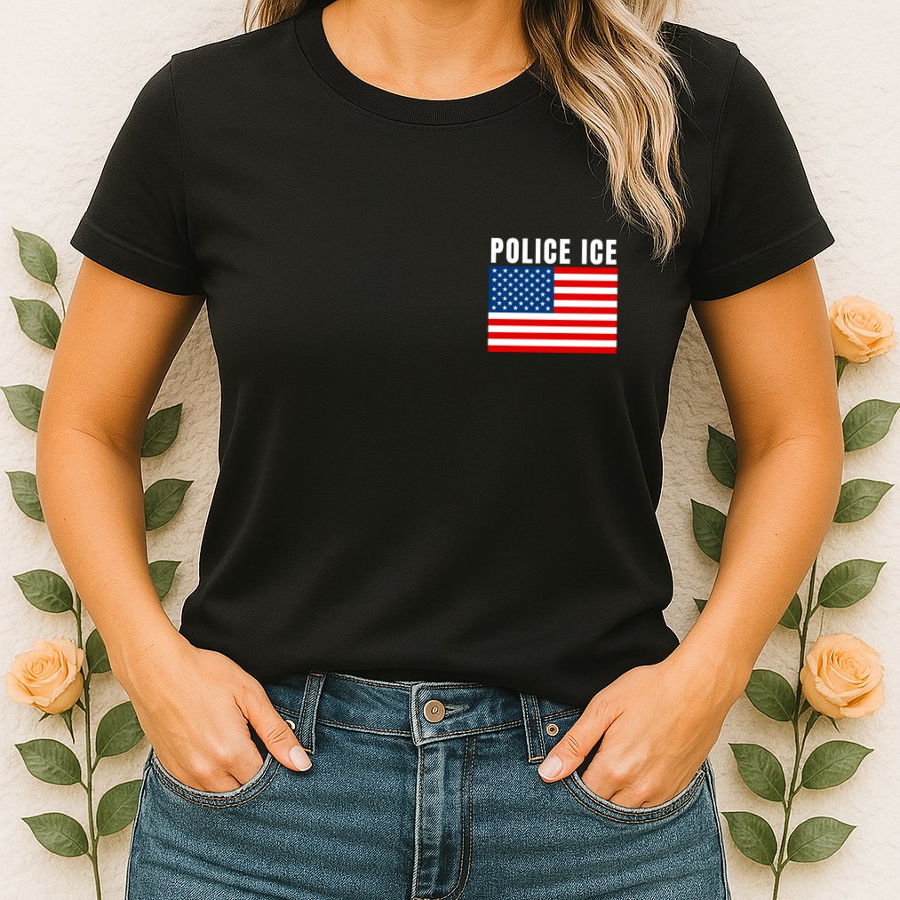 Police Ice  Us Immigration Agent Uniform Womens T-Shirt