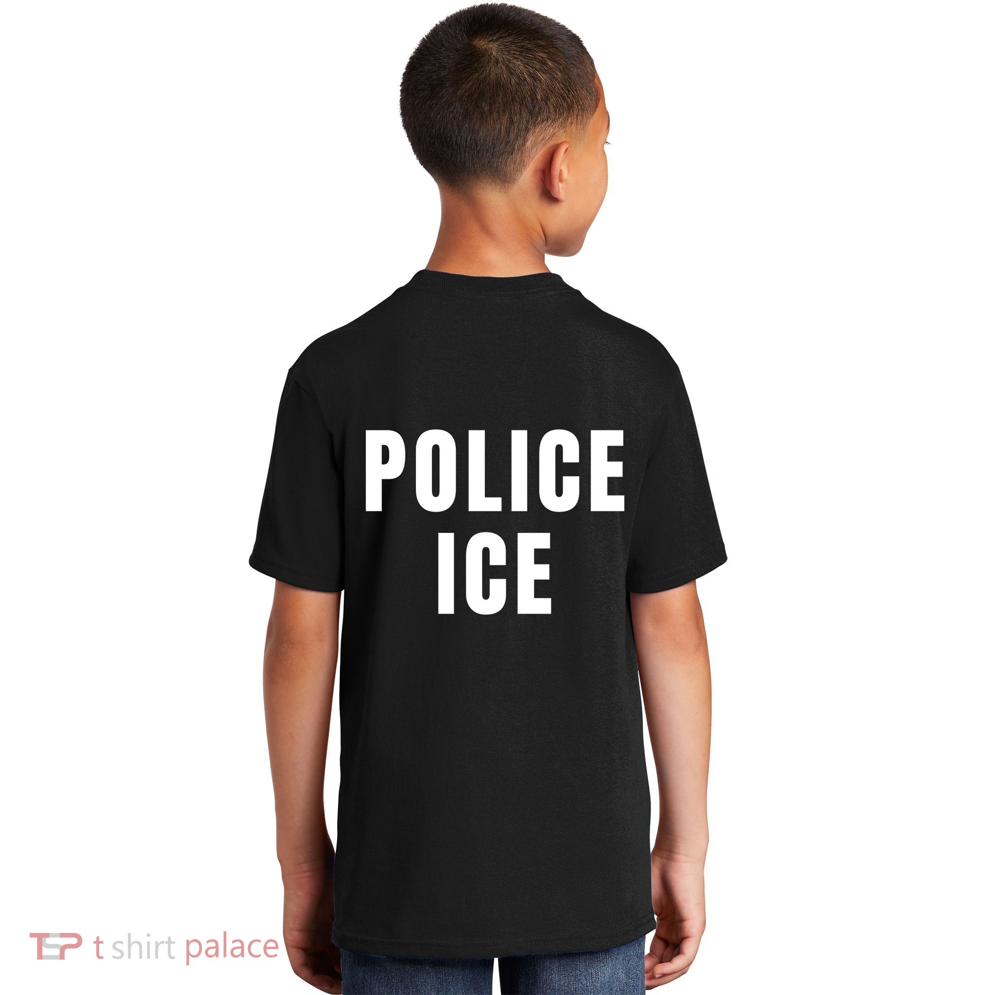 Police Ice  Us Immigration Agent Uniform Kids T-Shirt