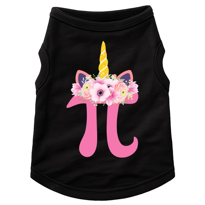 Unicorn Pi Day Doggie Tank