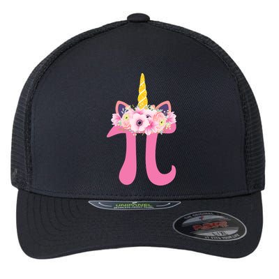 Unicorn Pi Day Flexfit Unipanel Trucker Cap
