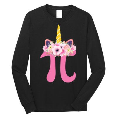 Unicorn Pi Day Long Sleeve Shirt