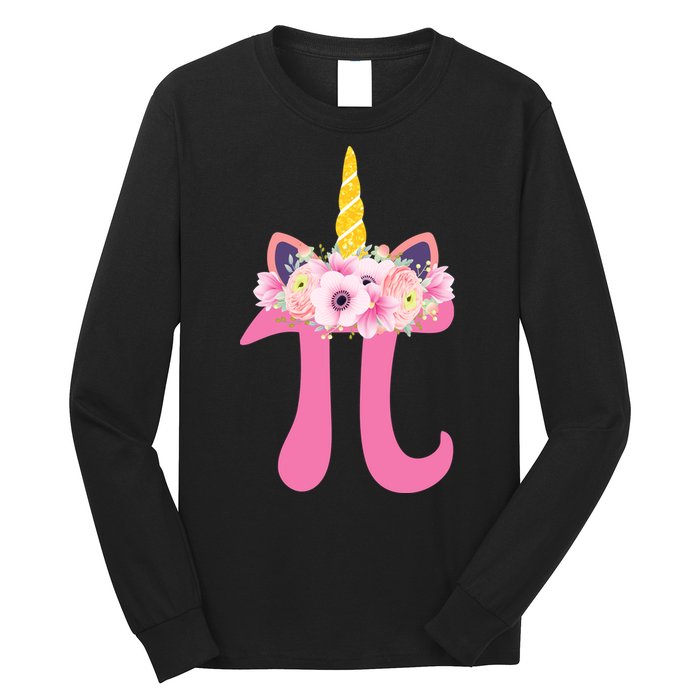 Unicorn Pi Day Long Sleeve Shirt