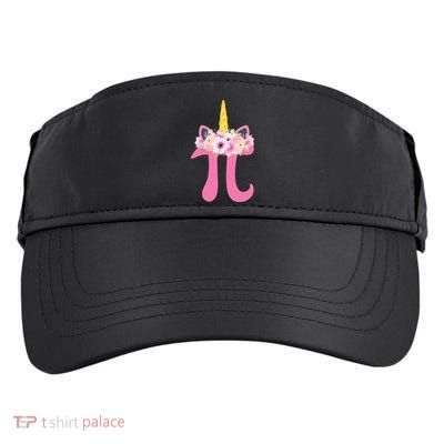 Unicorn Pi Day Adult Drive Performance Visor