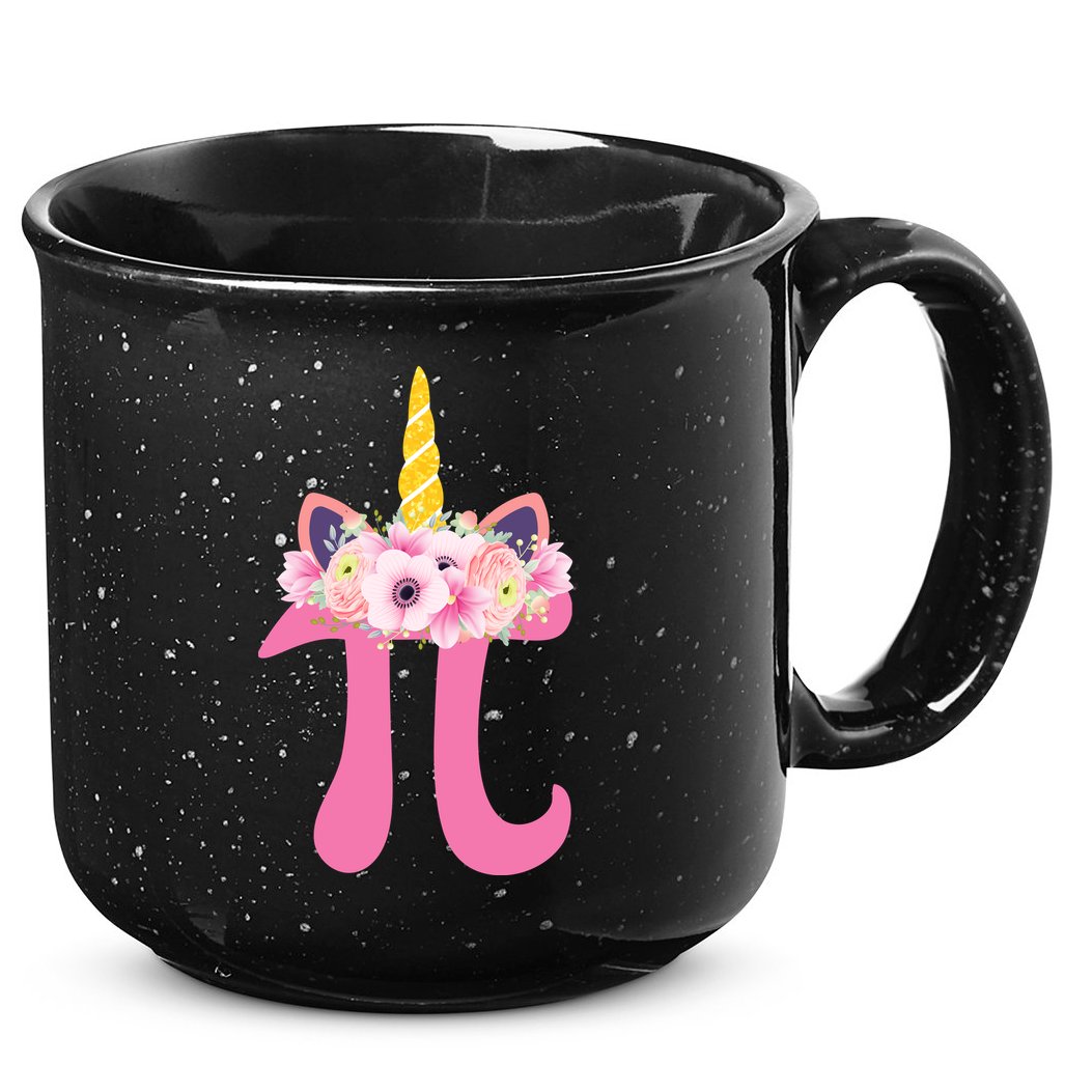 Unicorn Pi Day 15oz Campfire Ceramic Mug