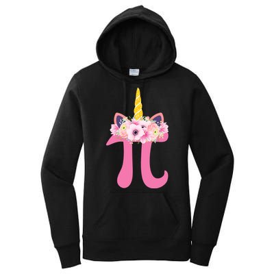 Unicorn Pi Day Women's Pullover Hoodie