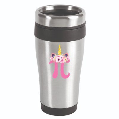 Unicorn Pi Day 16oz Travel Tumbler