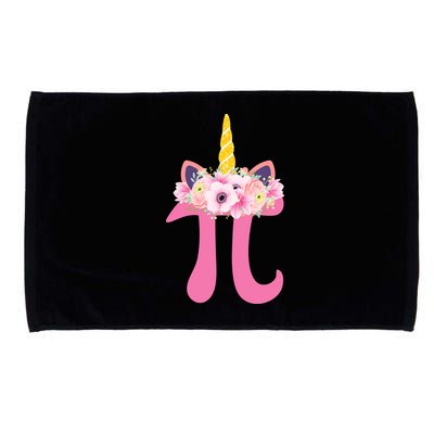 Unicorn Pi Day Microfiber Hand Towel