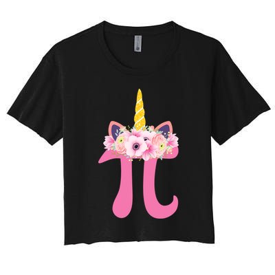 Unicorn Pi Day Crop Top