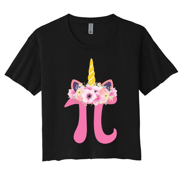 Unicorn Pi Day Crop Top