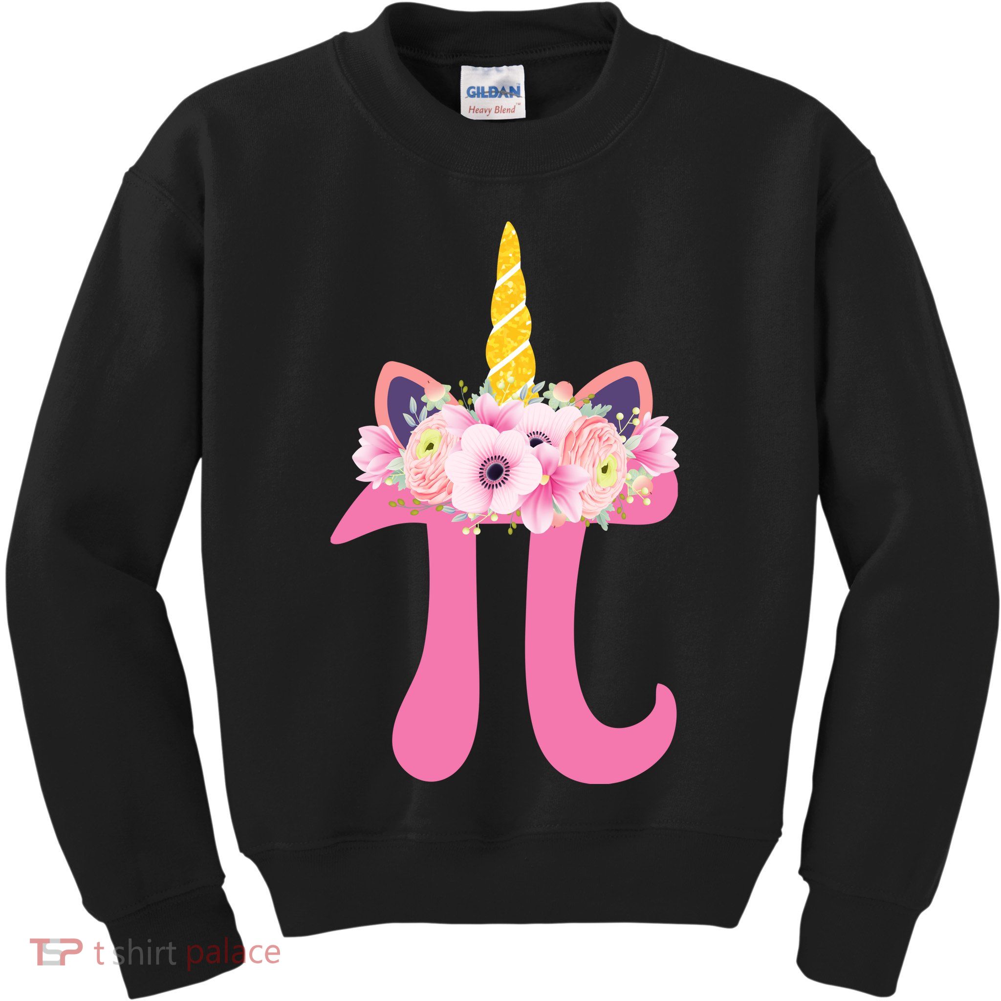 Unicorn Pi Day Kids Sweatshirt