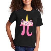 Unicorn Pi Day Kids T-Shirt