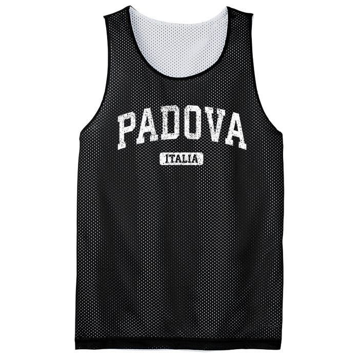 Padua Italy Vintage Sports Design Mesh Reversible Basketball Jersey Tank