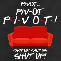 Pivot Couch Shut Up 7 Panel Mesh Trucker Snapback Hat