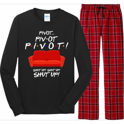 Pivot Couch Shut Up Long Sleeve Pajama Set