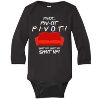 Pivot Couch Shut Up Baby Long Sleeve Bodysuit