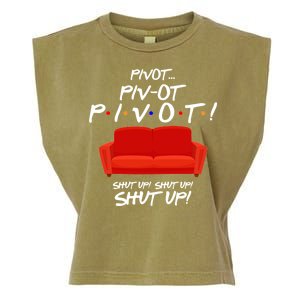 Pivot Couch Shut Up Garment-Dyed Women's Muscle Tee