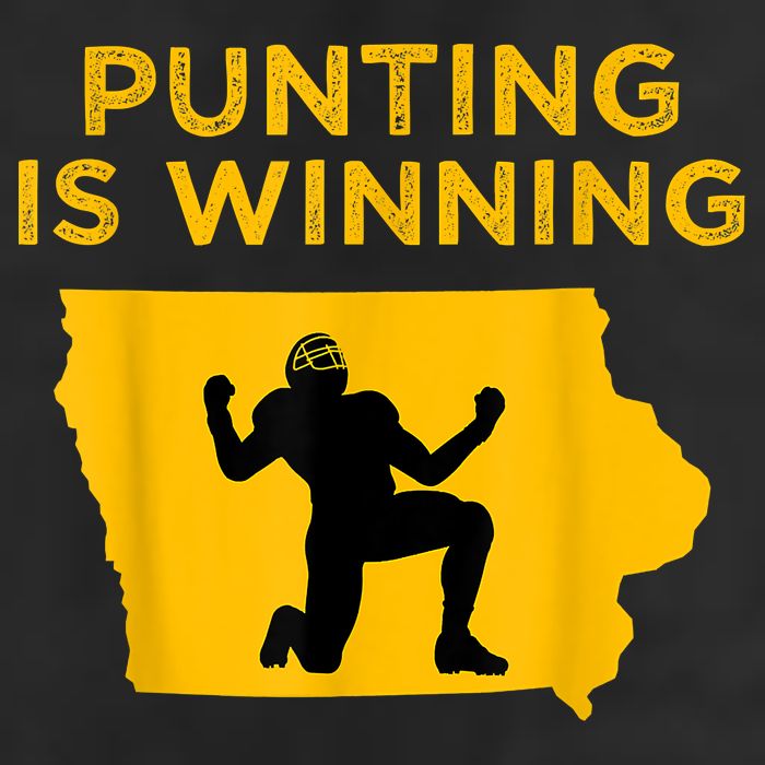Punting Is Winning Iowa I Cheer For The Punter Cool Comfort Performance Bucket Hat