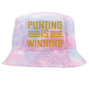 Punting Is Winning Tie-Dyed Bucket Hat