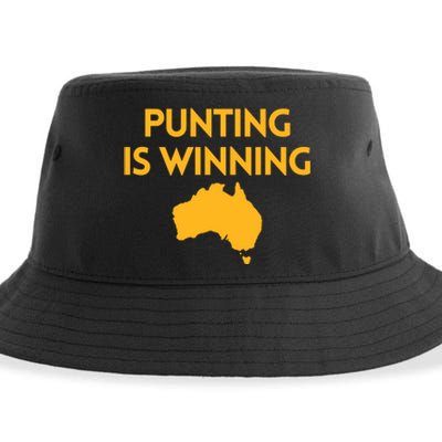 Punting Is Winning Sustainable Bucket Hat