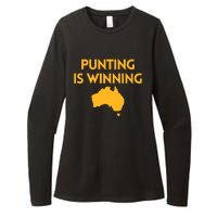 Punting Is Winning Womens CVC Long Sleeve Shirt